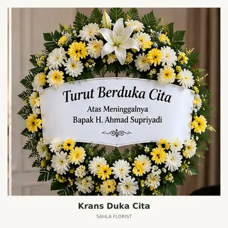 Krans Bunga Duka Bsd